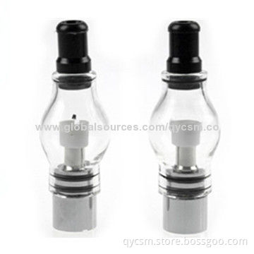 Electronic Cigarette Glass Globe Wax Atomizers, 2.4 Ohms ResistanceNew